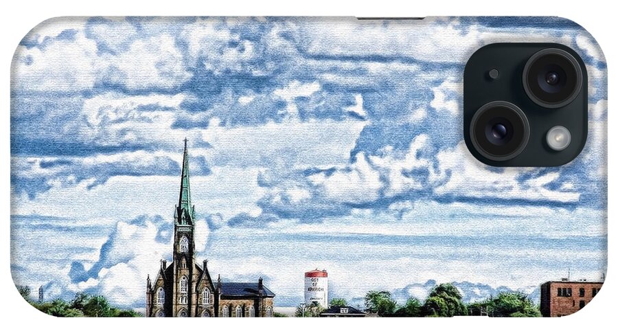 St Michaels Church iPhone Case featuring the photograph St Michaels Basilica by Pat Davidson