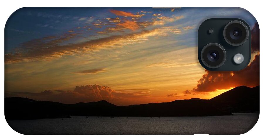Travel iPhone Case featuring the photograph St Thomas Sunset by Robert Wilder Jr
