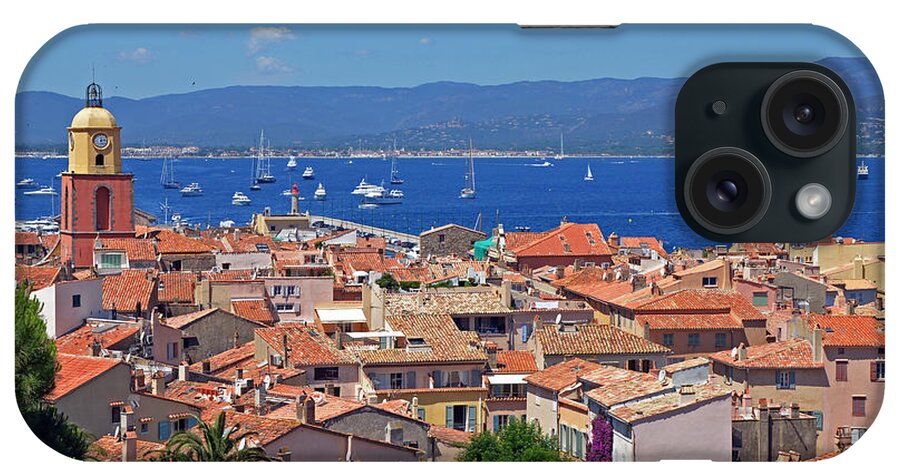 St Tropez iPhone Case featuring the photograph St-Tropez Skyline by Corinne Rhode