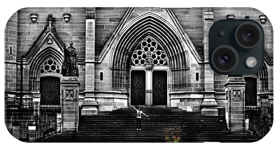 St. Mary's Cathedral iPhone Case featuring the photograph Stair Of The Cathedral by Miroslava Jurcik