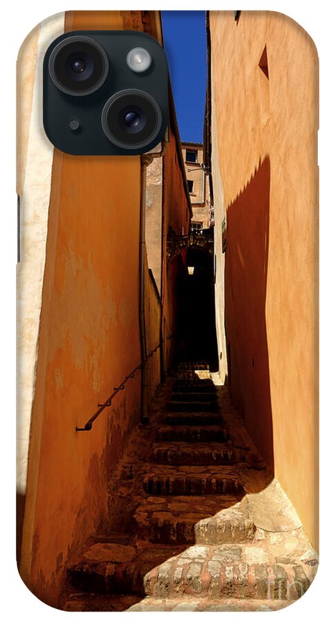 Provence iPhone Case featuring the photograph Stairs in Roussillon by Olivier Le Queinec