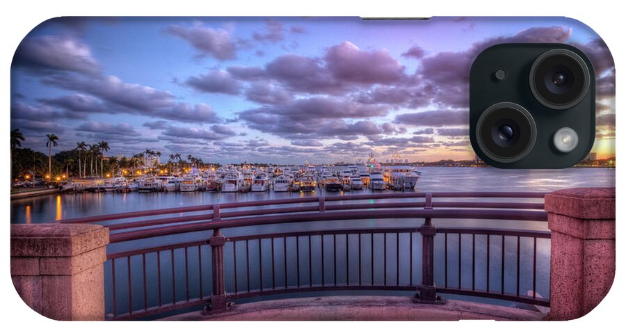 Boats iPhone Case featuring the photograph Standing on the Bridge by Debra and Dave Vanderlaan