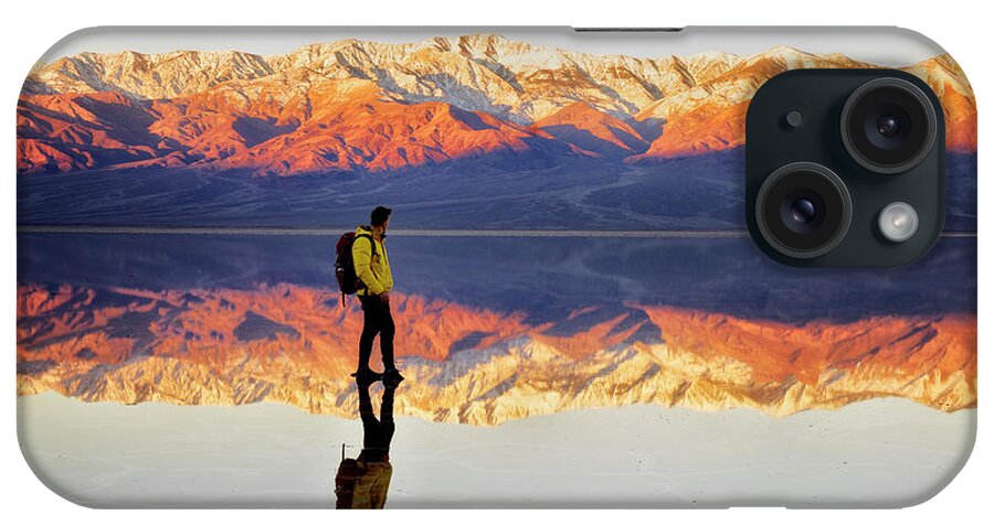 Alone iPhone Case featuring the photograph Standing on Water by Nicki Frates