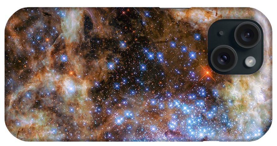 Cosmos iPhone Case featuring the photograph Star Cluster R136 by Marco Oliveira