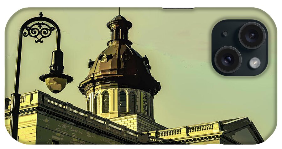 South Carolina Capitol Building iPhone Case featuring the photograph Statehouse by Edward Shmunes