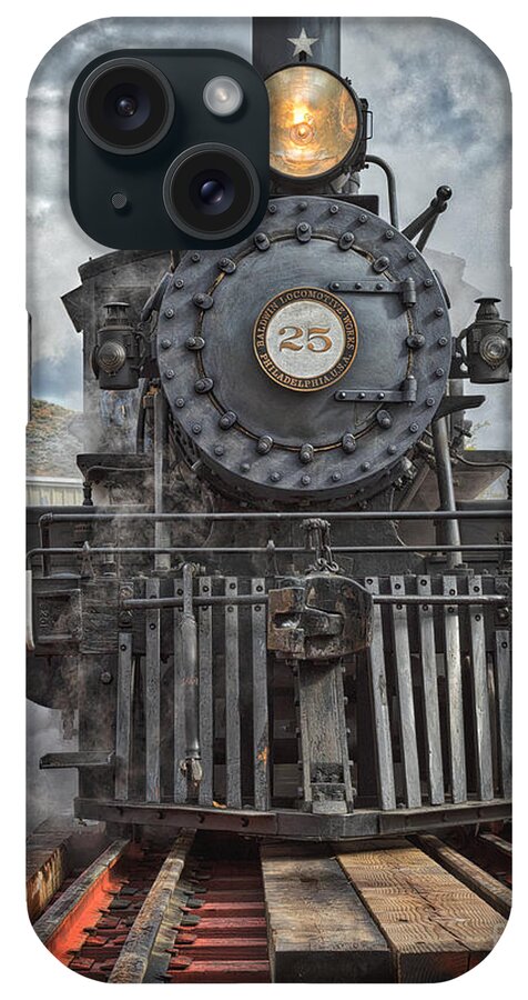Steam Locomotive iPhone Case featuring the photograph Steam Locomotive by Mitch Shindelbower