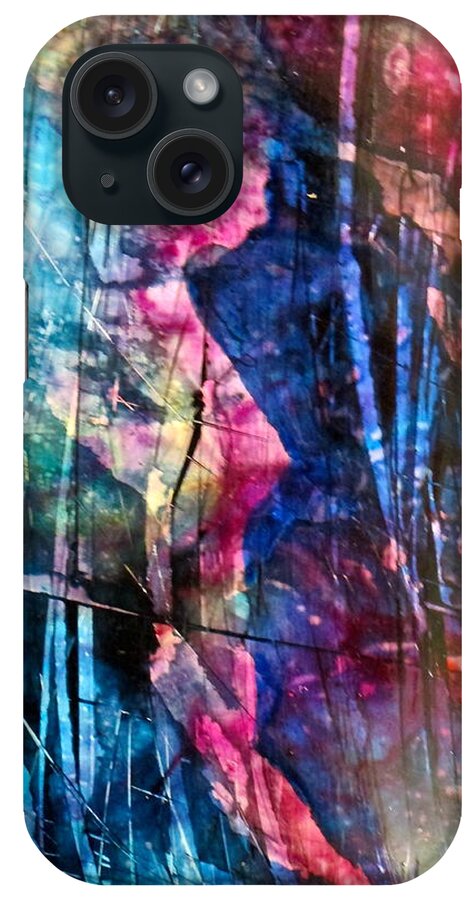 Woman iPhone Case featuring the painting Stepping Out by Janice Nabors Raiteri