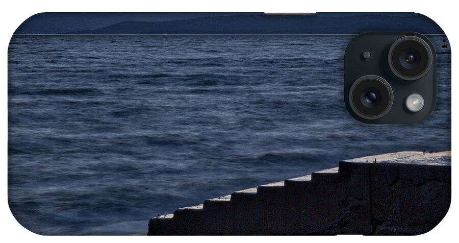 Piran iPhone Case featuring the photograph Steps to the Adriatic - Slovenia by Stuart Litoff