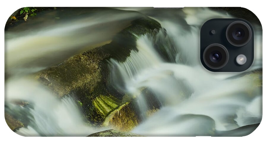 Stickney Brook Road iPhone Case featuring the photograph Stickney Brook Flowing by Tom Singleton
