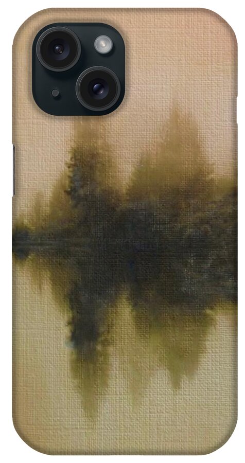 Quiet iPhone Case featuring the painting Still by Cara Frafjord