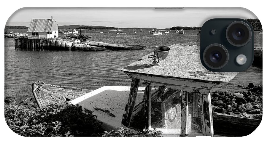 Stonington iPhone Case featuring the photograph Stonington Memories by Olivier Le Queinec