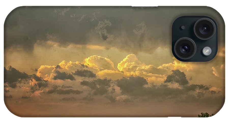 Sunset iPhone Case featuring the photograph Storm Clouds #5 by Jolynn Reed