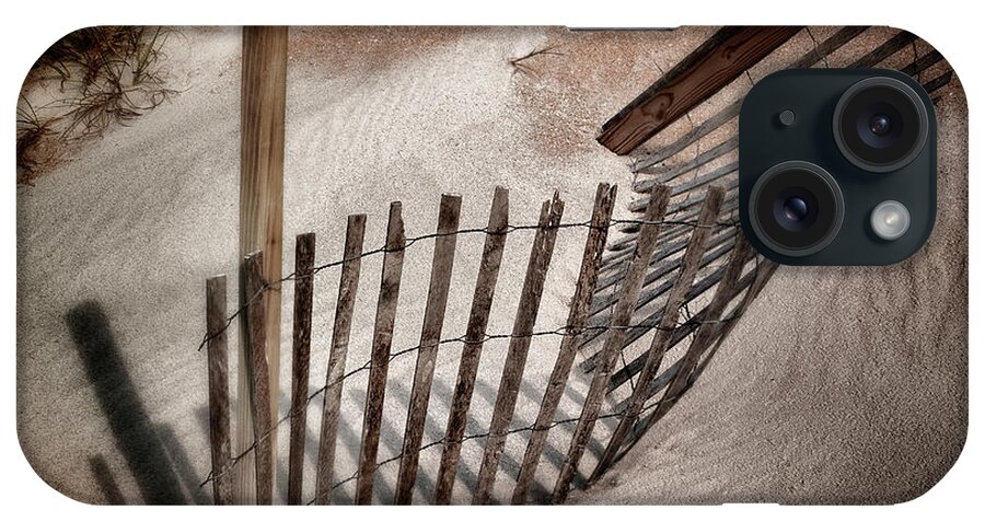 Fine Art Photography iPhone Case featuring the photograph Storm Fence Series No. 2 by John Pagliuca