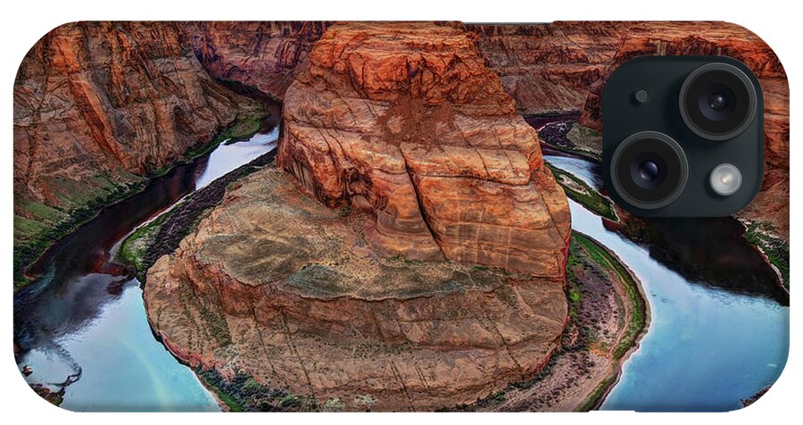 Horseshoe Bend iPhone Case featuring the photograph Storms Over Horseshoe Bend - Page Arizona by Gregory Ballos
