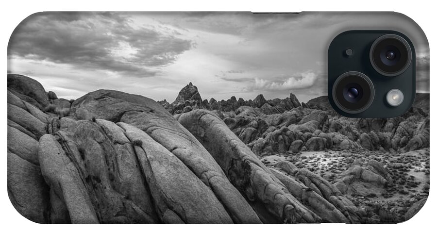 Alabama Hills iPhone Case featuring the photograph Stormy Afternoon at Alabama Hills by Dusty Wynne