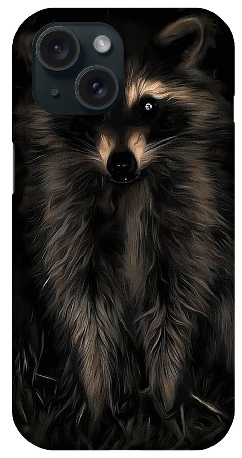 Animal iPhone Case featuring the photograph Stranger in the Night by Michael Mayo