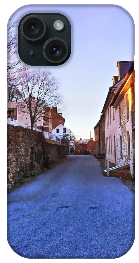 Harpers Ferry iPhone Case featuring the photograph Streets of Harpers Ferry by Chris Montcalmo