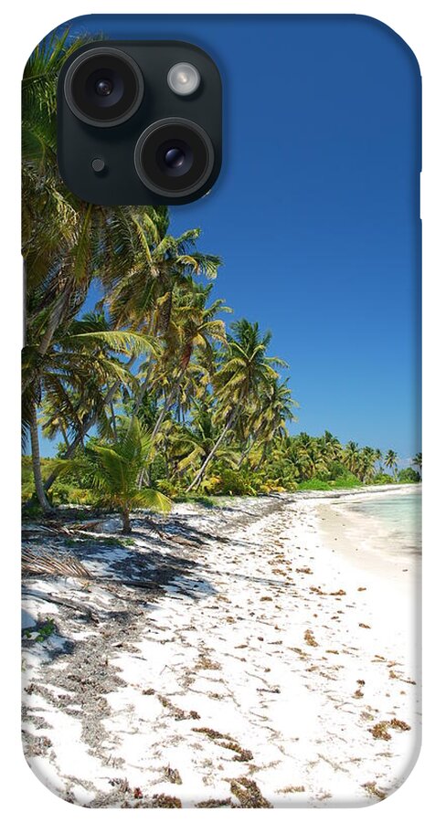  iPhone Case featuring the photograph Stretch of Punta Cana Resort Beach by Heather Kirk