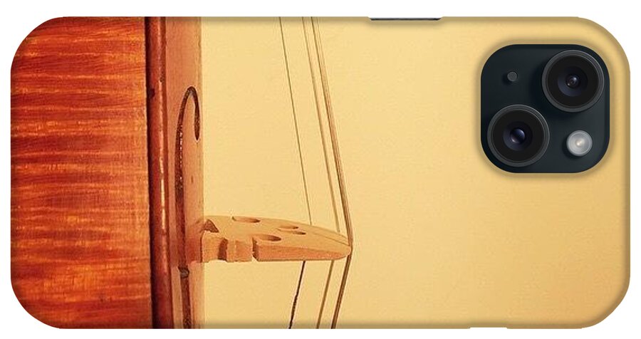 Violin iPhone Case featuring the photograph String Theory by Steven Digman