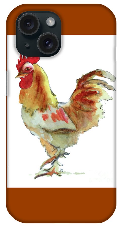 Rooster iPhone Case featuring the painting Strut Your Stuff 4 by Kathy Braud