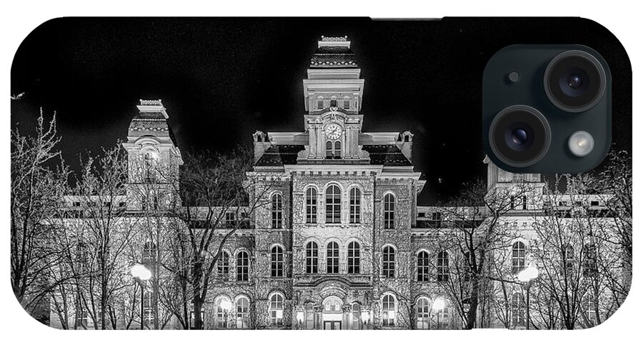 Su iPhone Case featuring the photograph SU Hall of Languages by Rod Best