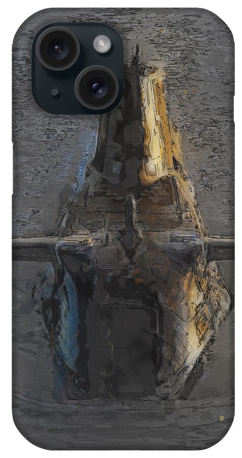 Astute Class iPhone Case featuring the digital art Submarine Abstract by Roy Pedersen