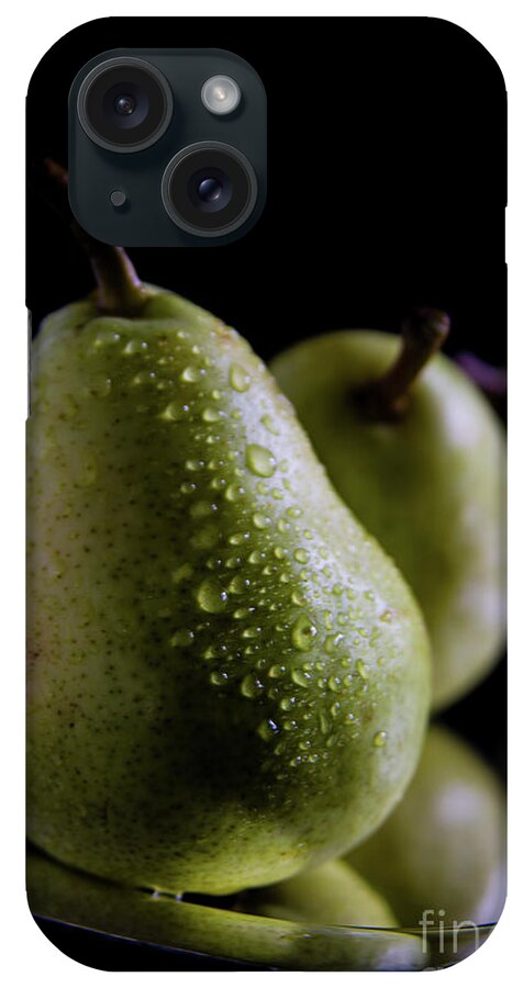 Diet iPhone Case featuring the photograph Succulent Pears by Deborah Klubertanz