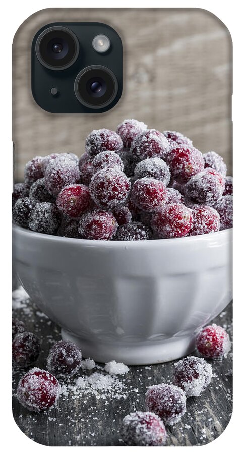 Cranberries iPhone Case featuring the photograph Sugared cranberries 2 by Elena Elisseeva