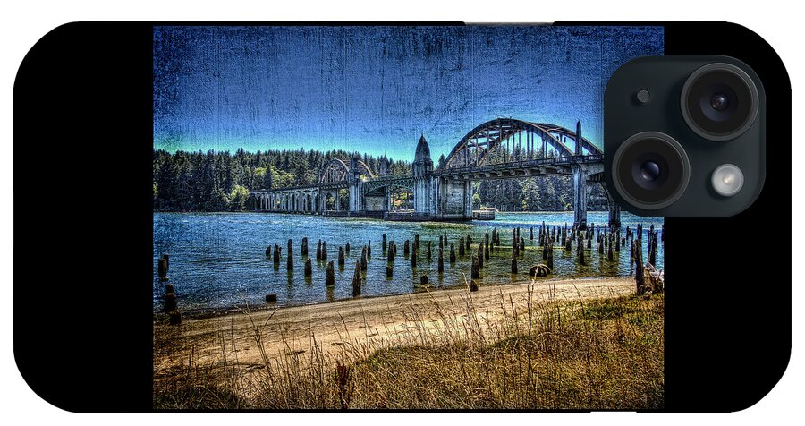 Hdr iPhone Case featuring the photograph Siuslaw River by Thom Zehrfeld