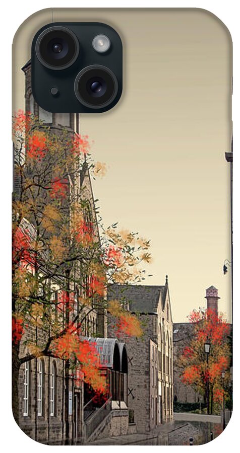 Lancaster iPhone Case featuring the digital art Sulyard Street from Dalton Square by Joe Tamassy