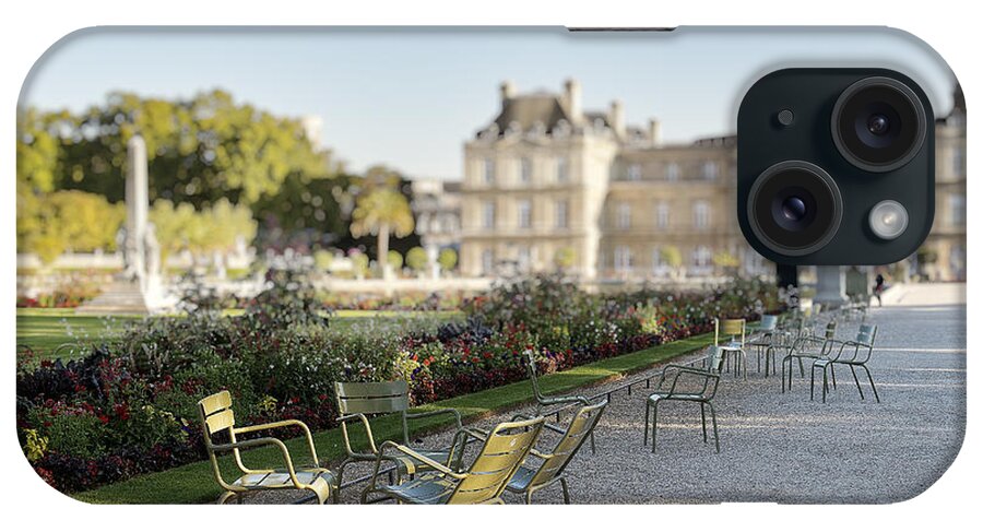 Photography iPhone Case featuring the photograph Summer day out at the Luxembourg garden by Ivy Ho
