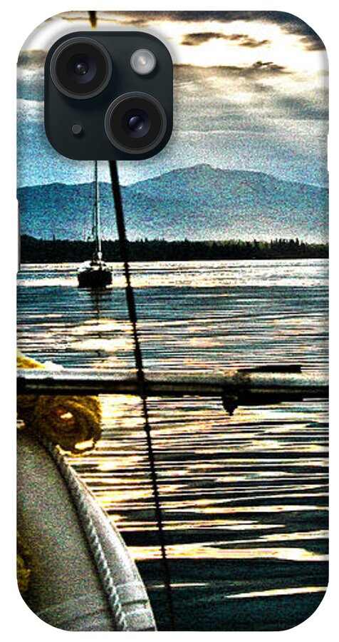 Summer iPhone Case featuring the photograph Summer Eve at Sea by Alicia Kent