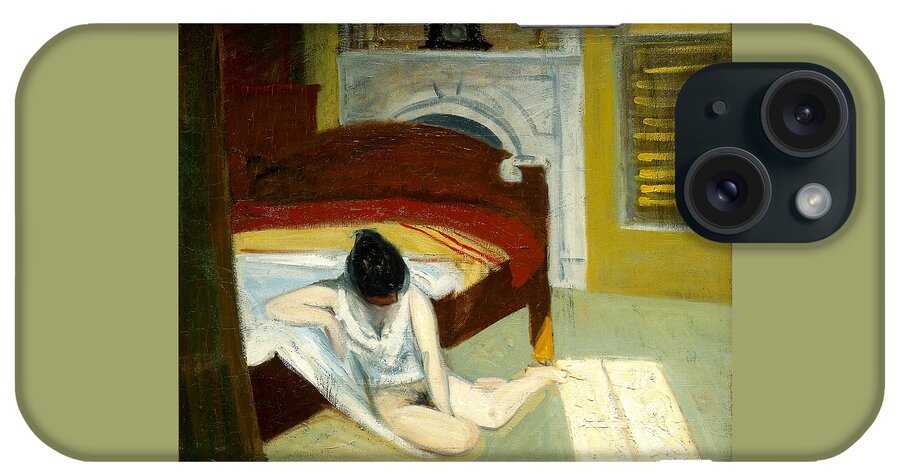 Edward Hopper iPhone Case featuring the painting Summer Interior by Edward Hopper