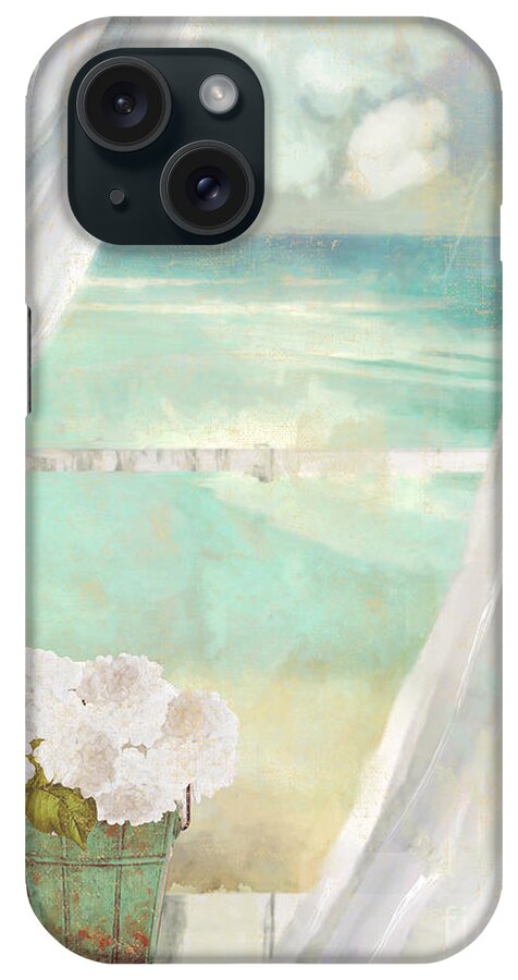 Beach iPhone Case featuring the painting Summer Me by Mindy Sommers