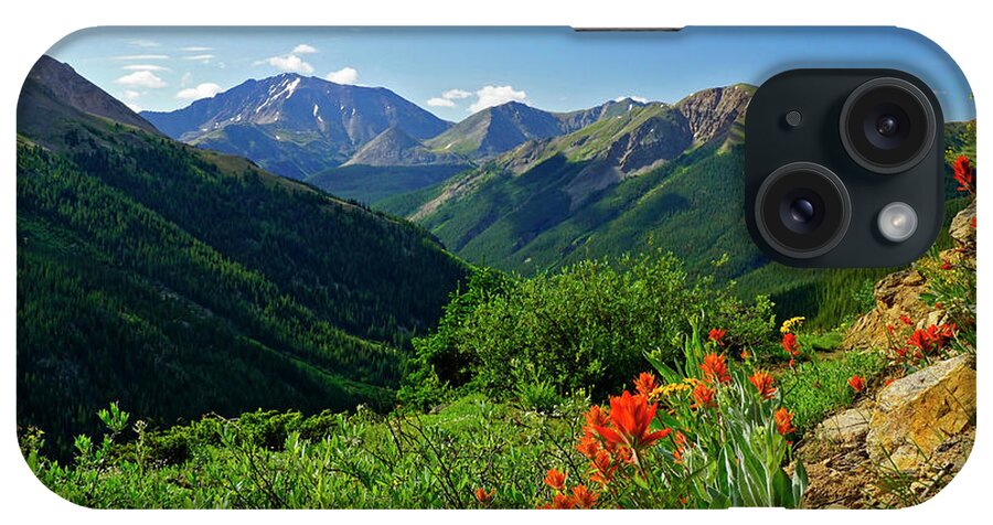 14ers iPhone Case featuring the photograph Summer on the Divide by Jeremy Rhoades