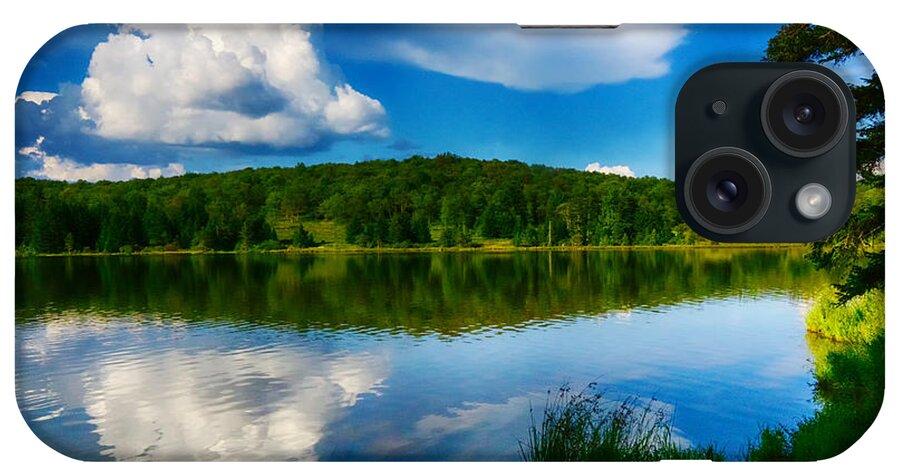 Evening iPhone Case featuring the photograph Summer On the Lake by Amanda Jones