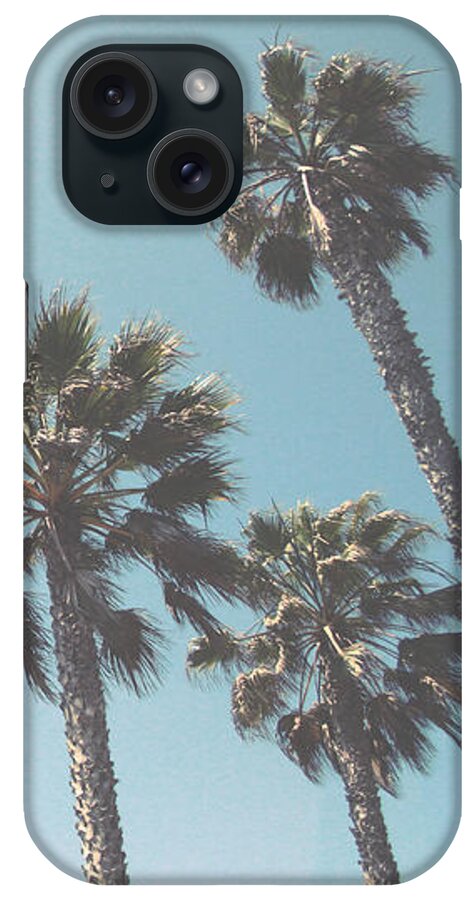 Palm Trees iPhone Case featuring the photograph Summer Sky- by Linda Woods by Linda Woods