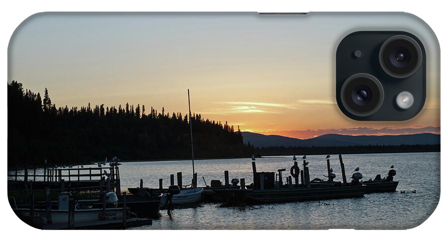 Summer iPhone Case featuring the photograph Summer Solstice Sunset by Cathy Mahnke