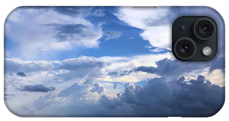 Gulf Of Mexico iPhone Case featuring the photograph Sun and Rain Over The Gulf by Theresa Campbell