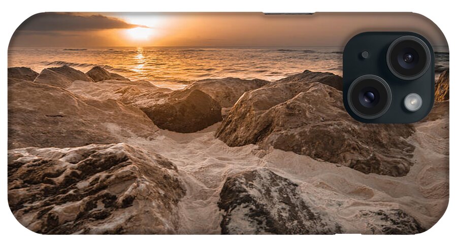 Alabama iPhone Case featuring the photograph Sun coming over the rocks by John McGraw