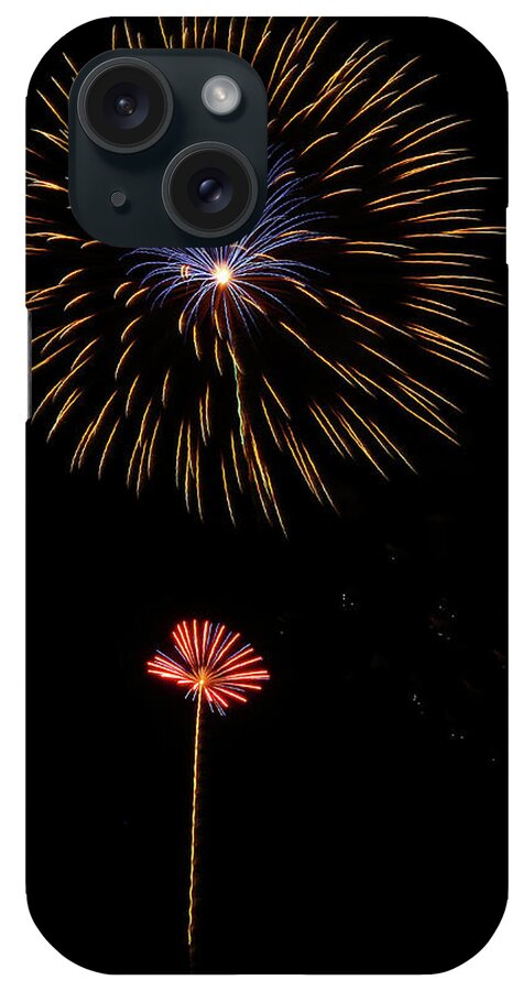 Fireworks iPhone Case featuring the photograph Sun N Flower by Elaine Malott