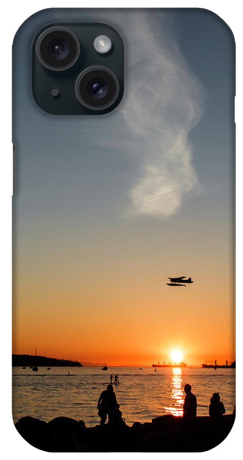 Aircraft iPhone Case featuring the photograph Sun, Plane, Clouds by Rick Deacon