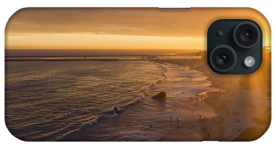 Sun iPhone Case featuring the photograph Sun Rays At Inspiration Point by Eddie Yerkish