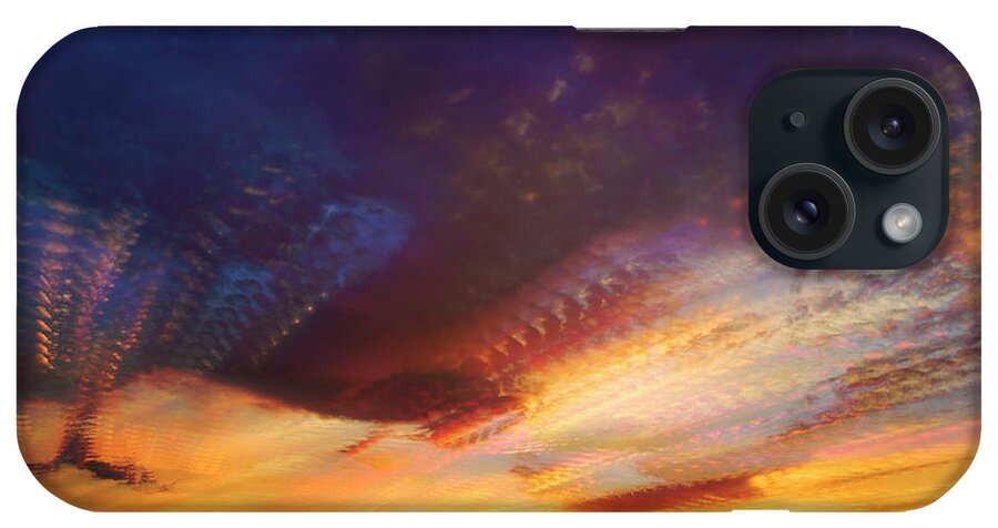Morning Sky iPhone Case featuring the photograph Sunday Morning Coming Down by Karen Slagle