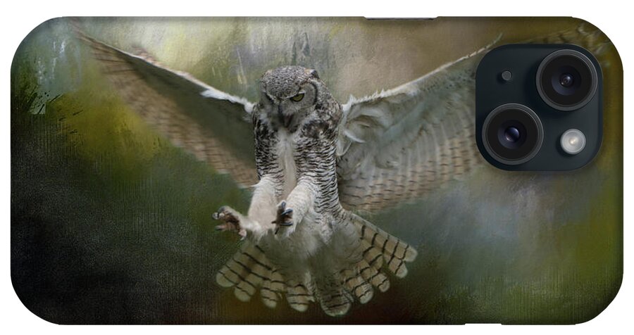 Owl iPhone Case featuring the photograph Silent Dancer by Marilyn Wilson