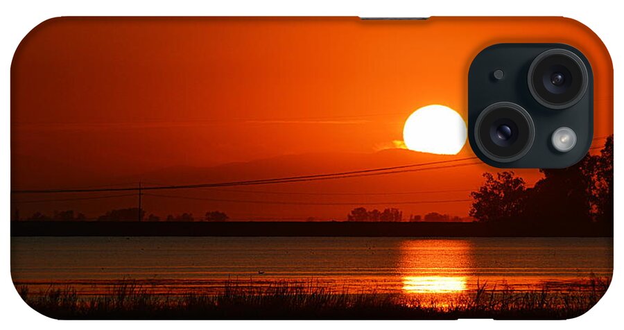 Scenic iPhone Case featuring the photograph Sundown by AJ Schibig