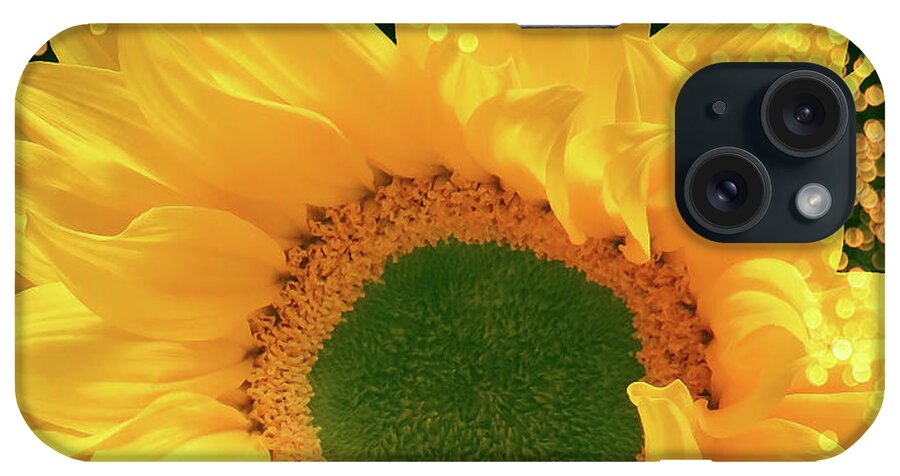 Flower iPhone Case featuring the photograph Sunflower Art by Johanna Hurmerinta
