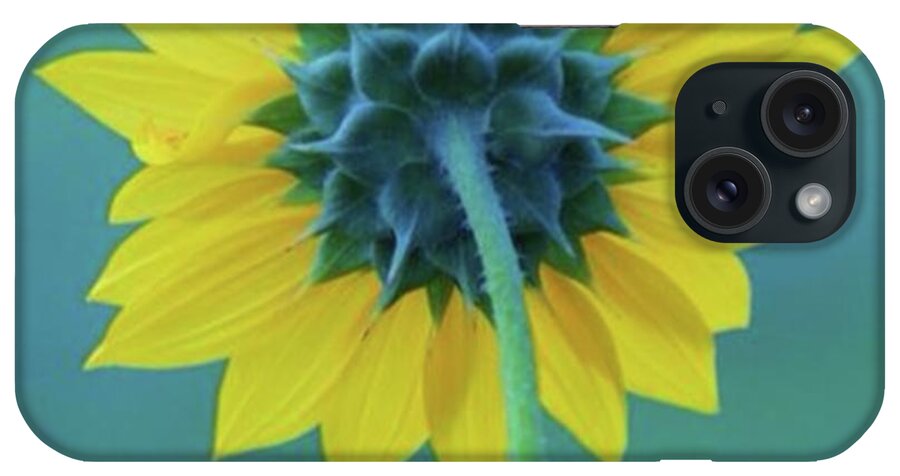Summer iPhone Case featuring the photograph #sunflower#flower #yellow #summer by Melissa Helmbrecht