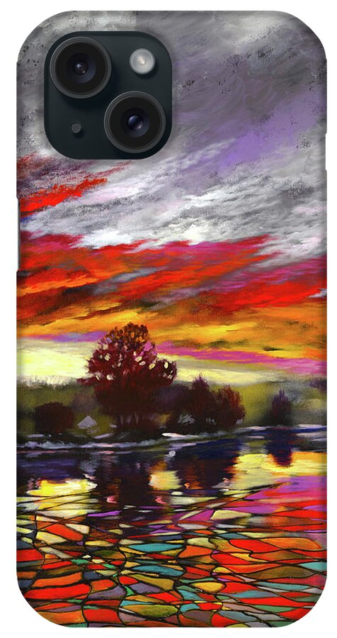 Ford Smith iPhone Case featuring the painting Sunlight Hide by Ford Smith