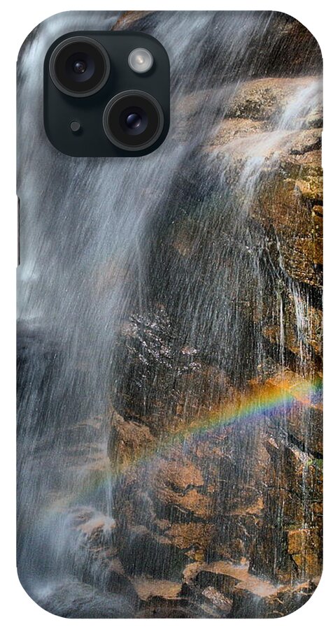 Waterfall iPhone Case featuring the photograph Sunlight's Mirage by Harry Moulton
